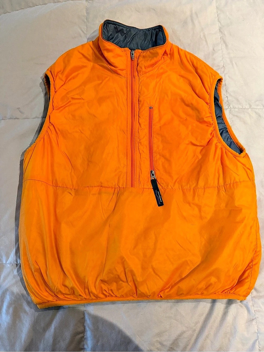 Patagonia Vintage Patagonia Pullover Puff Vest Vintage Pullover Puff Vest Orange